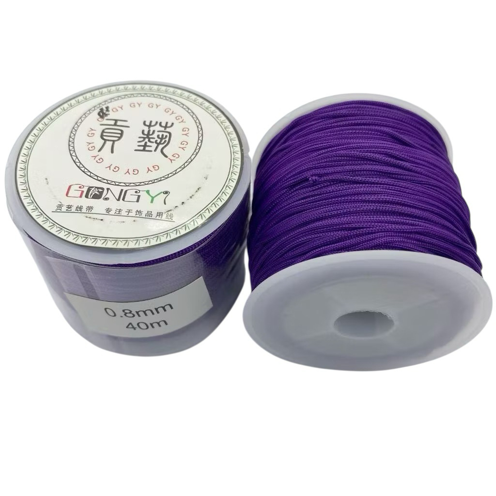 TL4 40 Mtr ด้ายหยกจีนสําหรับเครื่องประดับ Shambala Kur เชือก