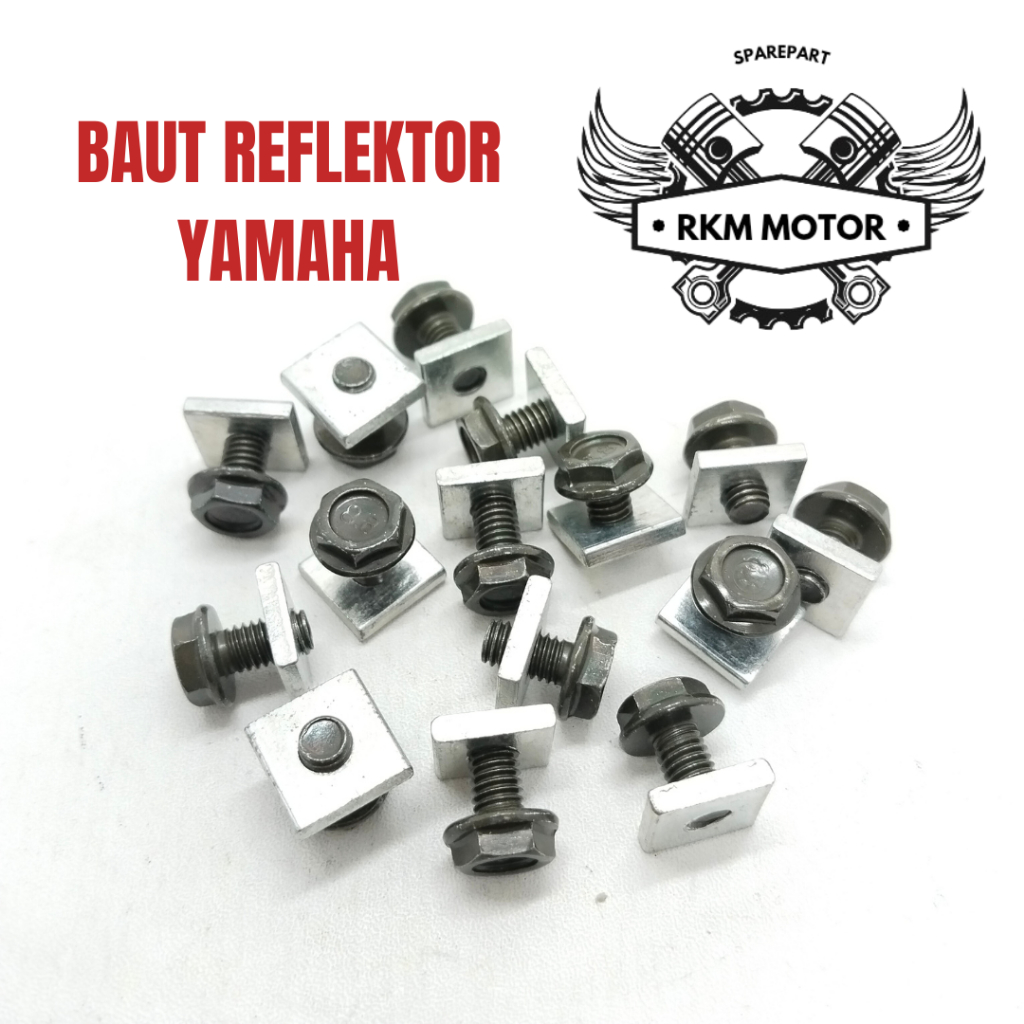 Yamaha All Reflector Bolts + Nuts