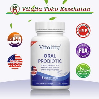VITALITY-Suplemen Probiotik Oral Untuk Bau Mulut Suplemen Probiotik Oral Untuk