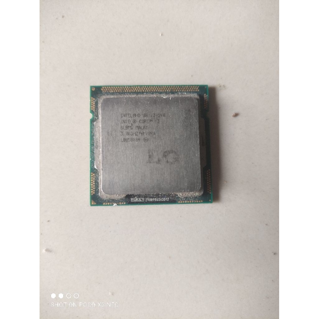 โปรเซสเซอร์ I3 540 3.06 GHZ