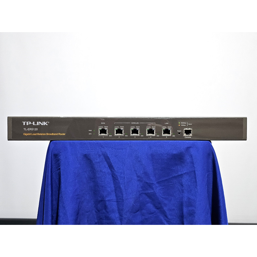 Tplink ER5120 เราเตอร์ Gigabit Load Balance Router 5 พอร์ต Gigabit Managed Web ตาม