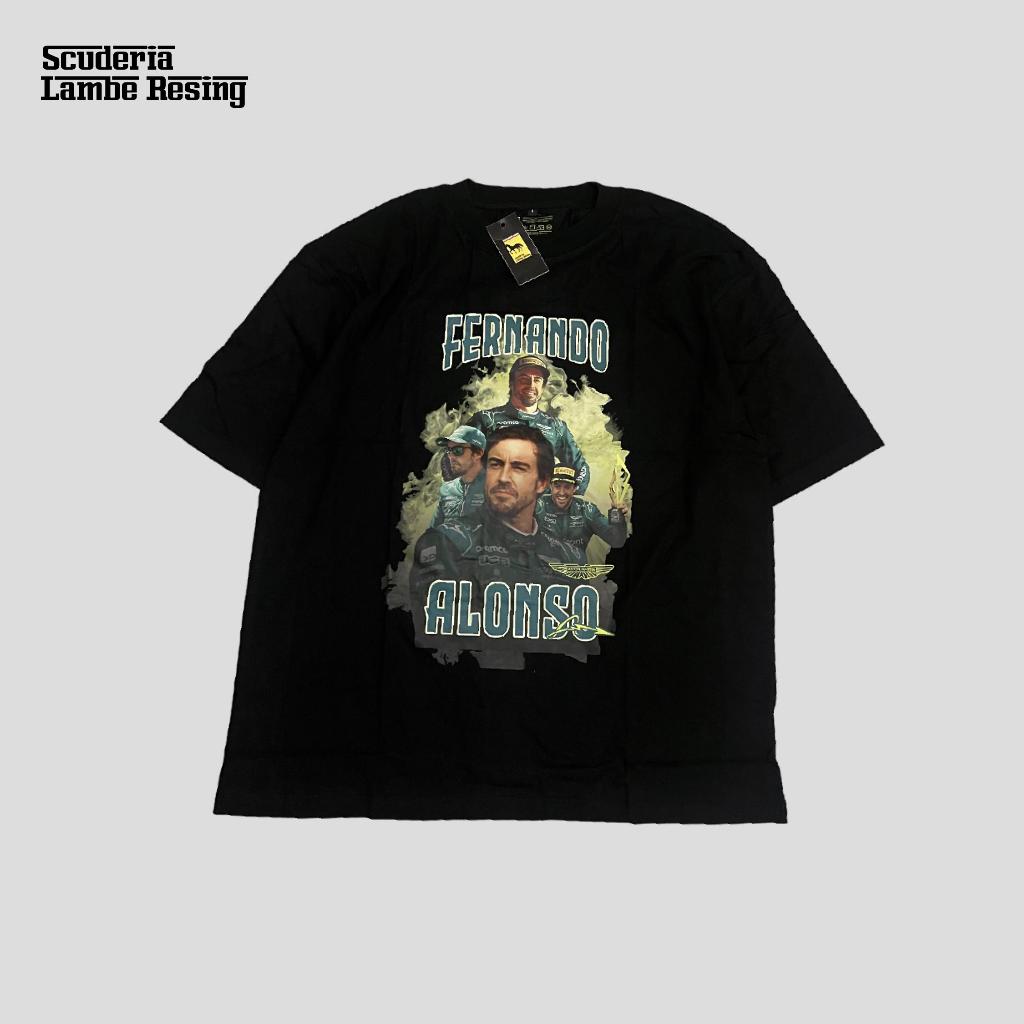 Scuderia Lambe Resing – เสื้อยืด – Fernando Alonso 2023