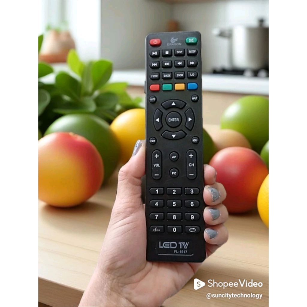 LED TV REMOTE XY-1517 SAKURA WEYON ANIMAX DIGITAL