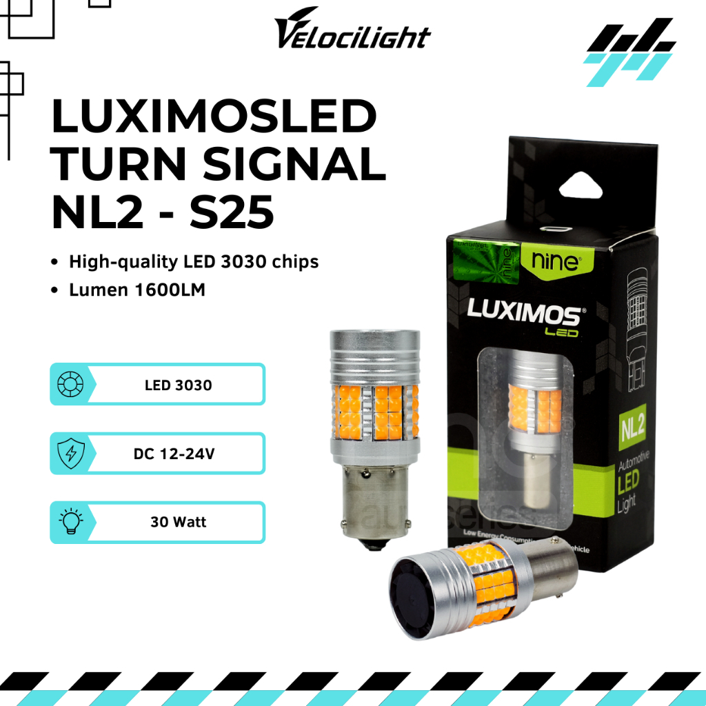 MATA Dajjal Canbus 48 ไฟเลี้ยวรถยนต์ LED พร้อมพัดลม Super Bright NL2 - LUXIMOS