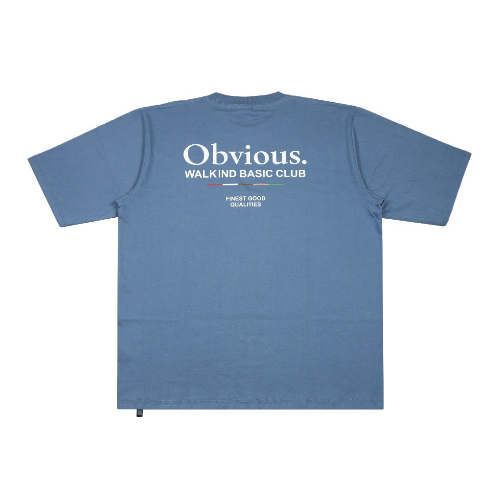 Walkind เสื้อยืด Boxy ขนาดใหญ่ Cotton Combed 24s - Obvious Blue