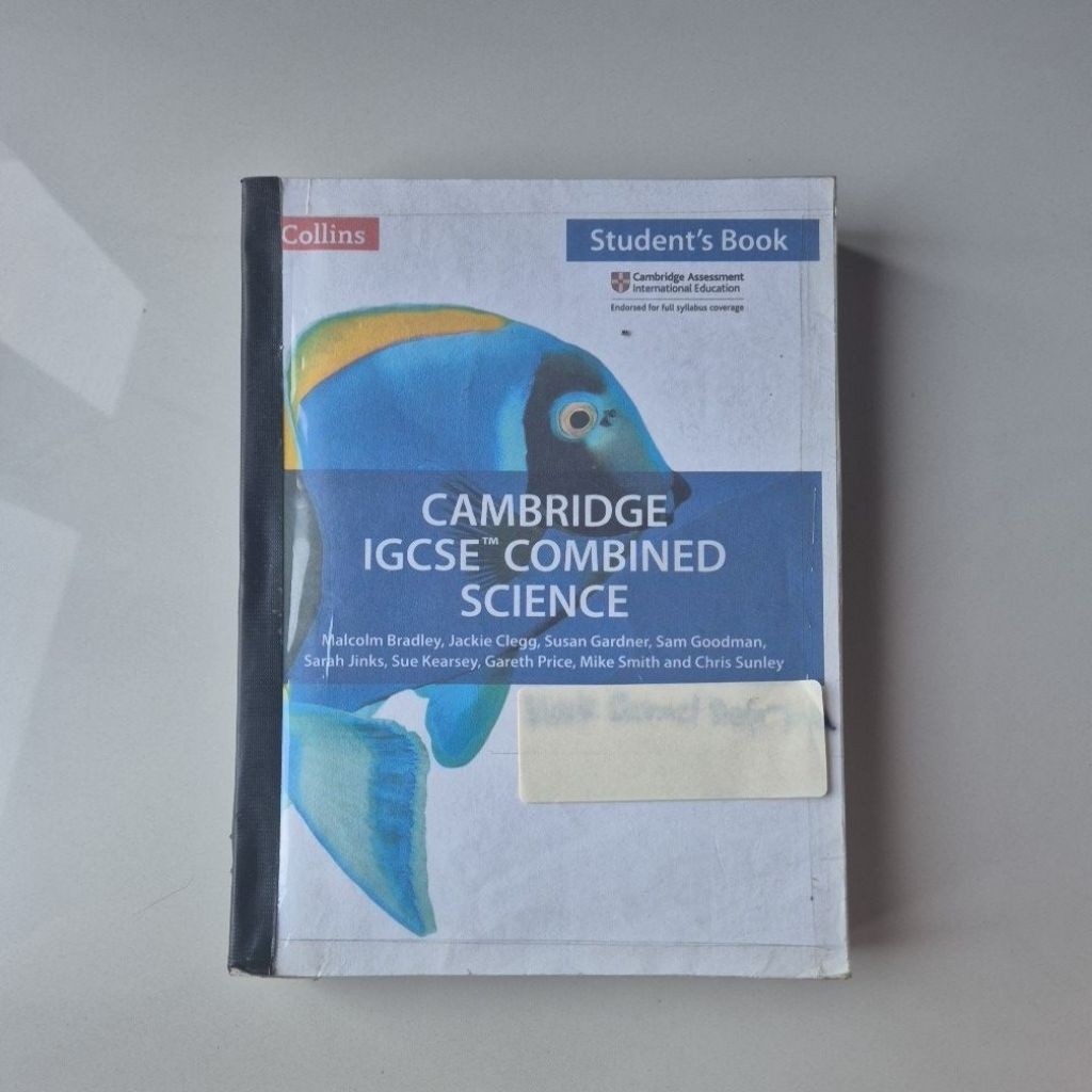 Cambridge IGCSE Combine Science หนังสือก่อนรัก