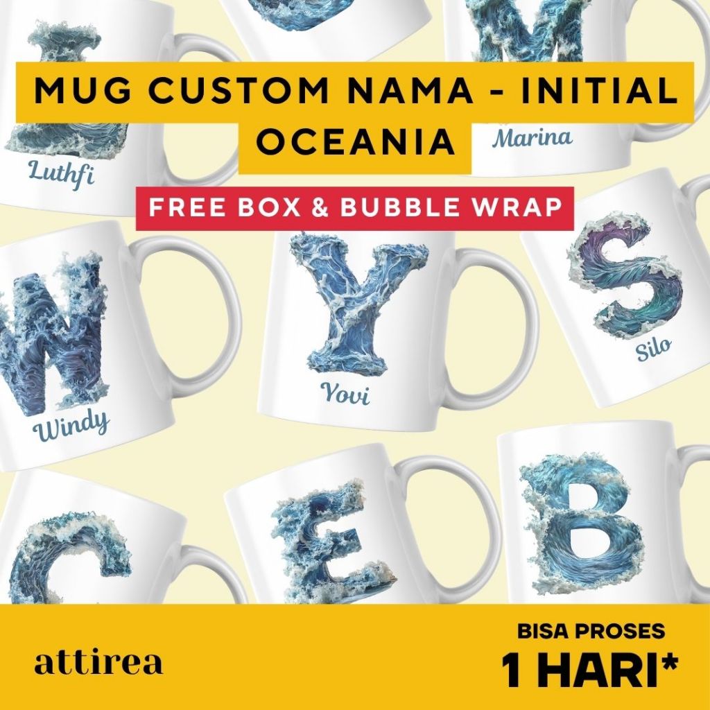 แก้วมัคชื่อที่กําหนดเอง - 3D Oceania | ของชําร่วยของขวัญไม่ซ้ํา