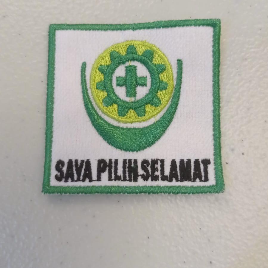 SAYA K3 Logo เย็บปักถักร้อย K3 Emblem I CHOOSE A HAPPY