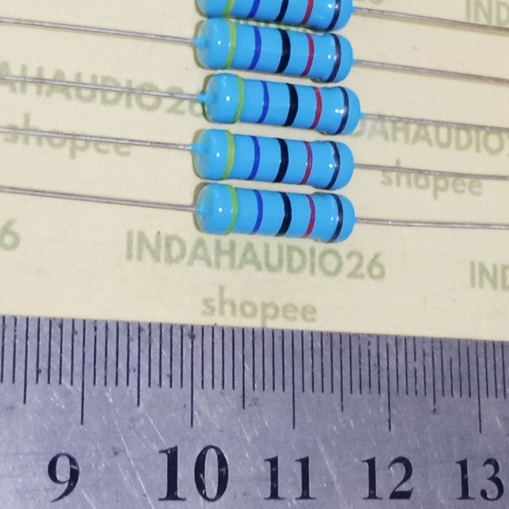 ฟิล์มโลหะ 47K 2W 1% ตัวต้านทาน 47k 2 วัตต์ 47 กิโล โอห์ม 2 วัตต์ 1 เปอร์เซ็นต์ 47 k 2w