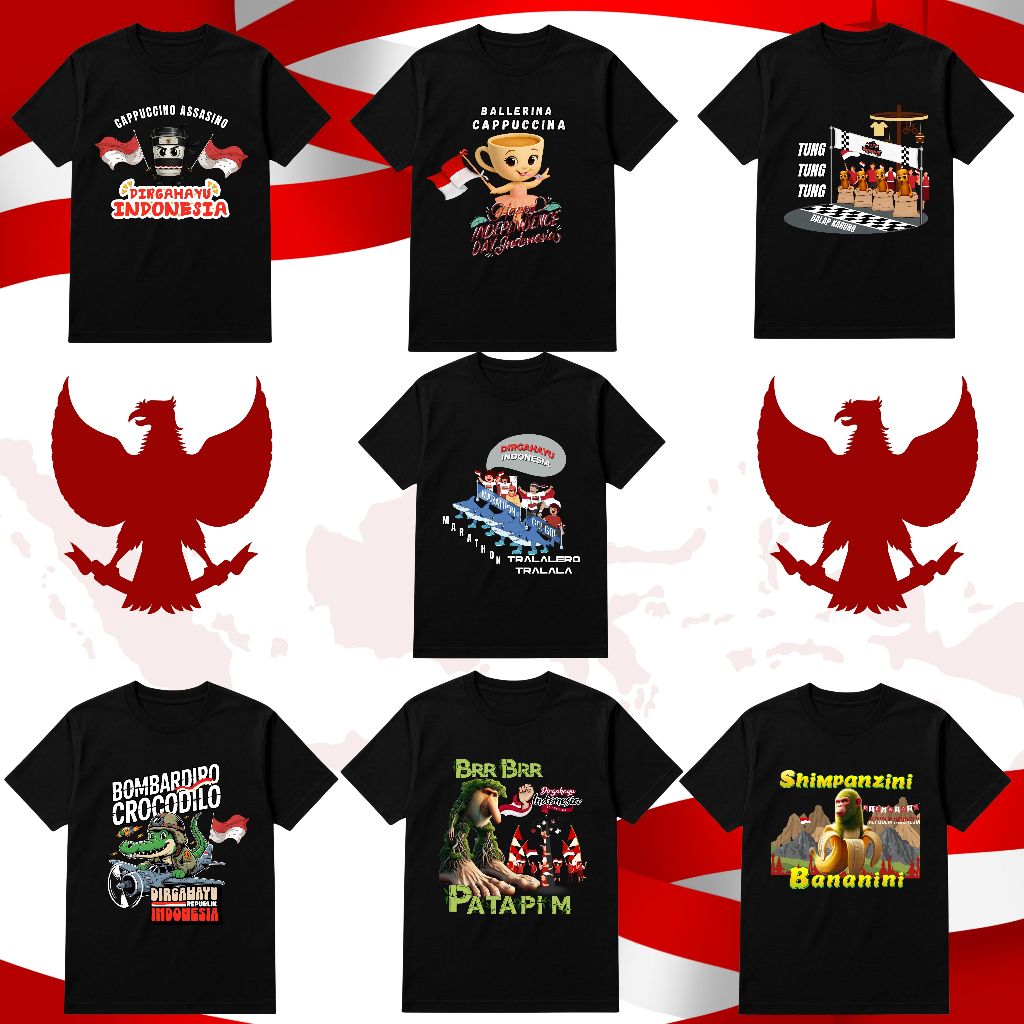 เสื้อยืด CHILDRENS AUGUST 17 INDEPENDENCE SERIES ANOMALI AGE 1-10 UNISEX