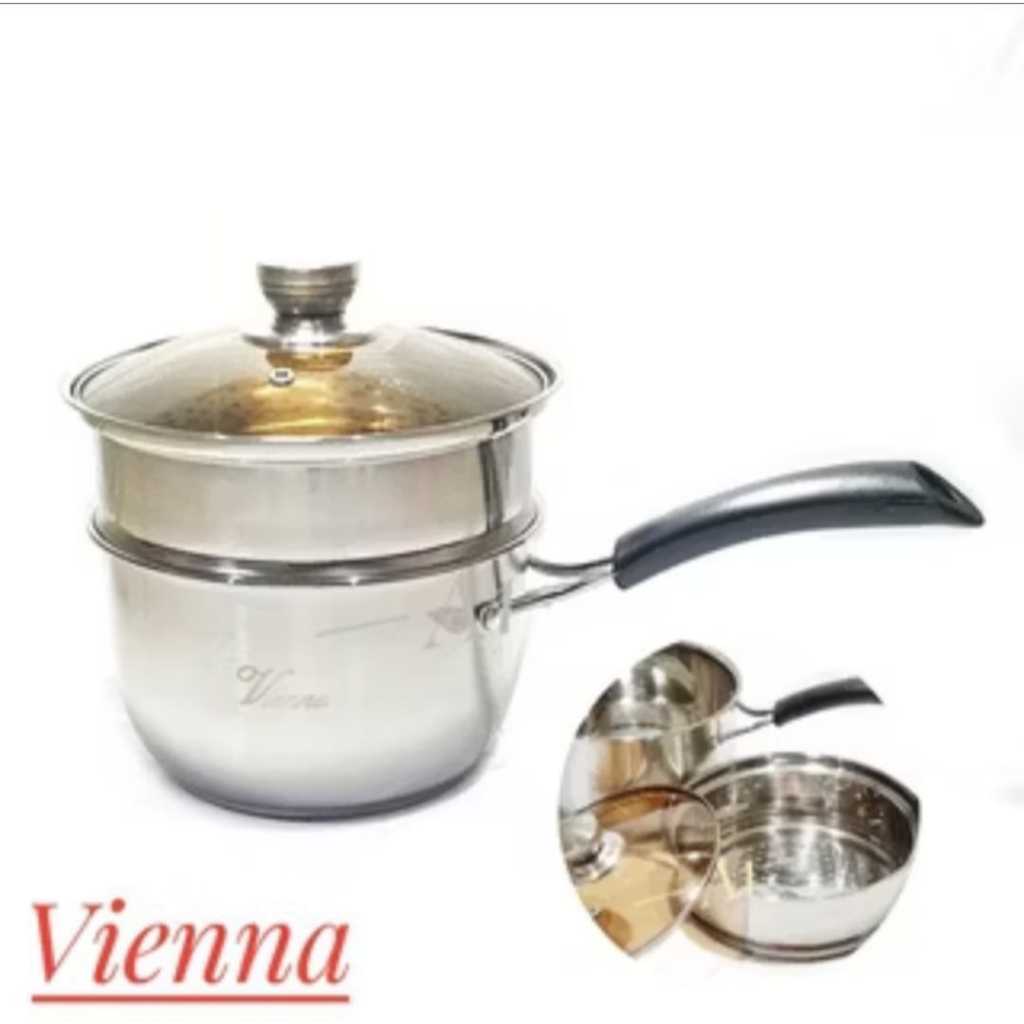 Calypso Milk Pan Steamer 20cm THICK / Vienna Milk Pan 20cm / Steamer Pan 20cm Small Hole / Pan