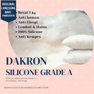 [PROMO] DAKRON / Silicone Grade A 1 Kg ORIGINAL