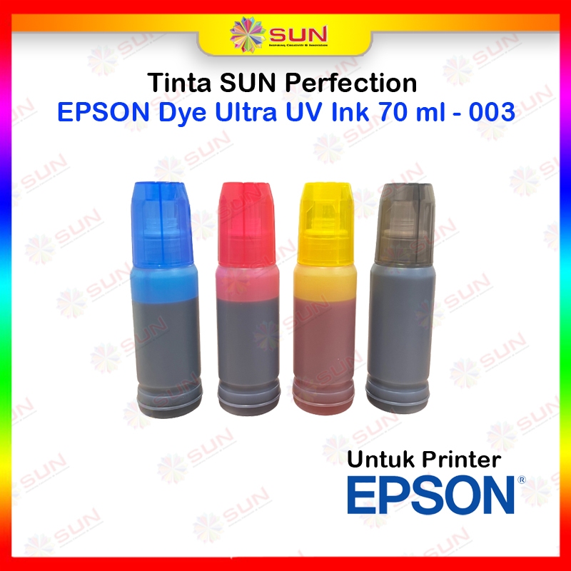 Epson SUN Perfection Ink - Epson 003 / 664 Dye Ultra UV Ink 70 ml