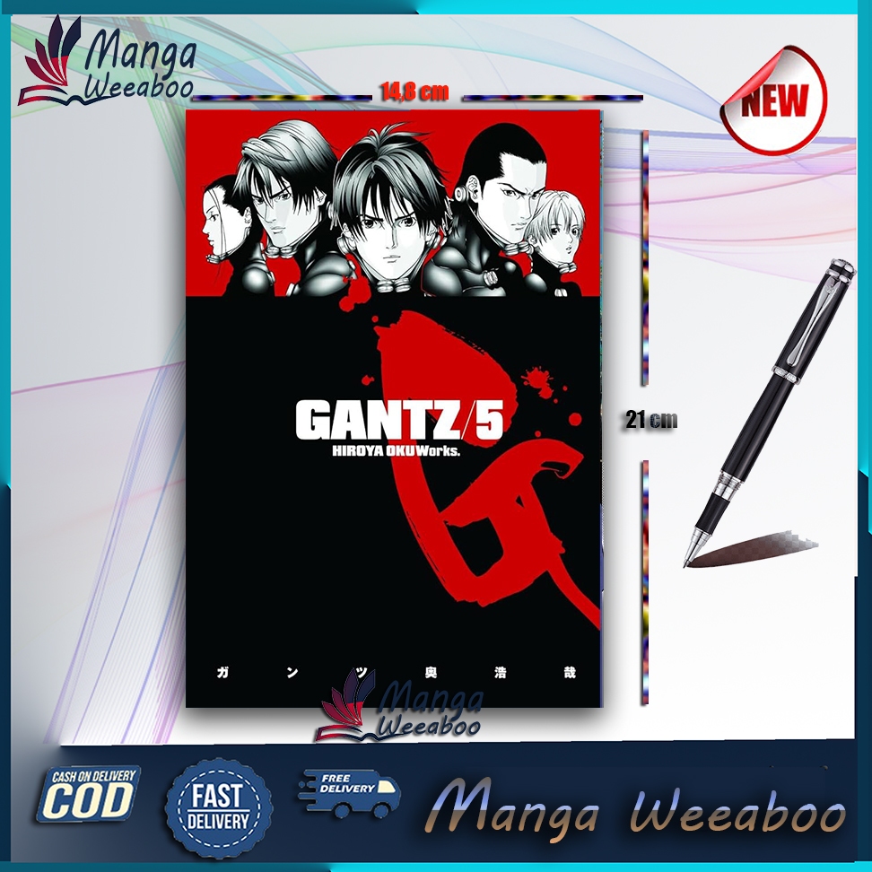Gantz Omnibus การ์ตูนฉบับ vol 5 โดย Hiroya Oku - มังงะ weabp