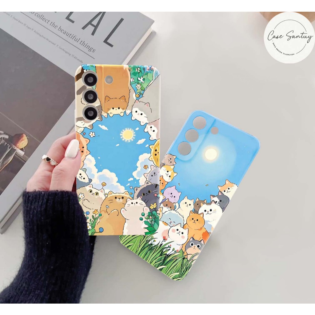 Softcase AestheticCute แมวน่ารักอินเทรนด์สําหรับ Infinix HOT 12 12i 11 11s 10 10T 10s 9 50i 40 30 30