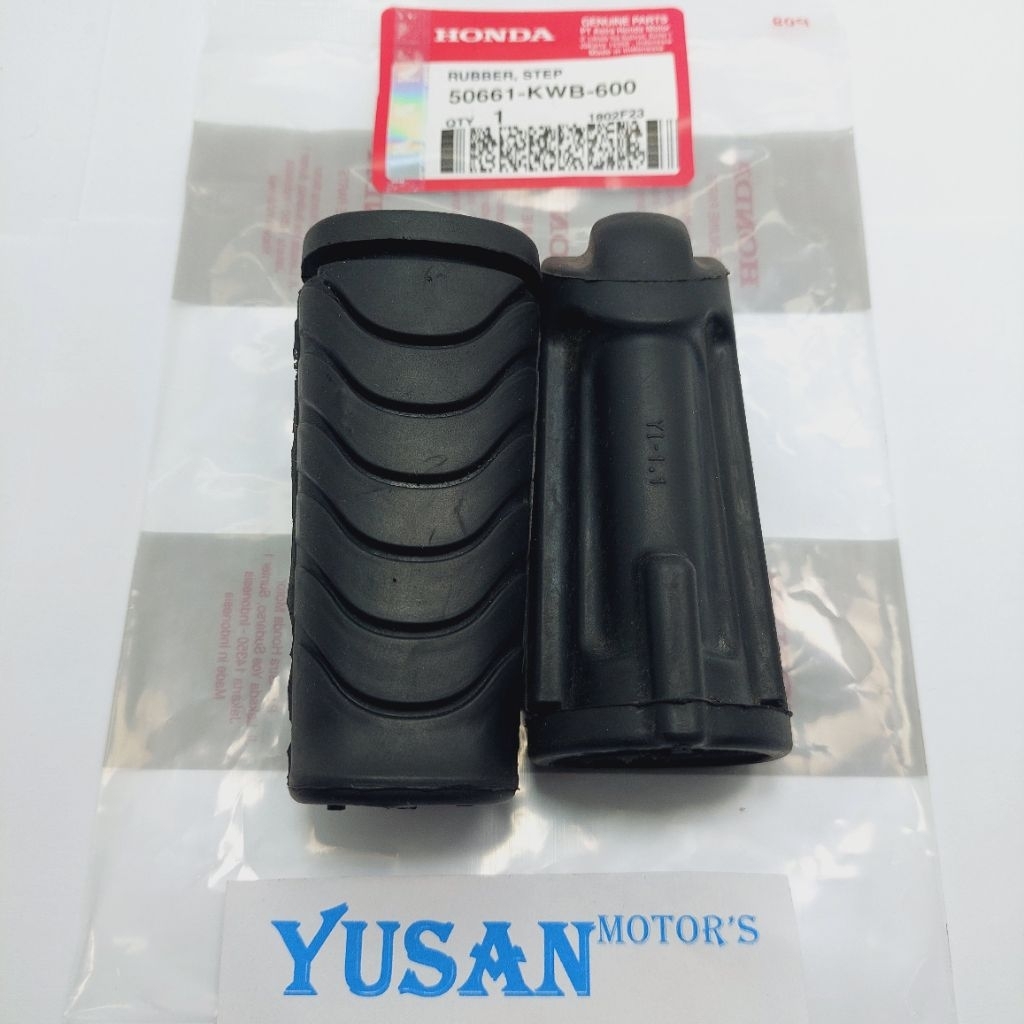 ยาง STEP ยาง FRONT FOOT STEP REVO ABSOLUTE BLADE SUPRA X 125 FI 50661-KWB-600 ต้นฉบับ 1 ชุด