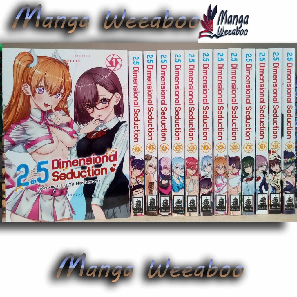 2.5 มิติ Seduction Manga English Vol 1-14 ชุดใหม่โดย Yu Hashimoto - MANGA WEEBOO