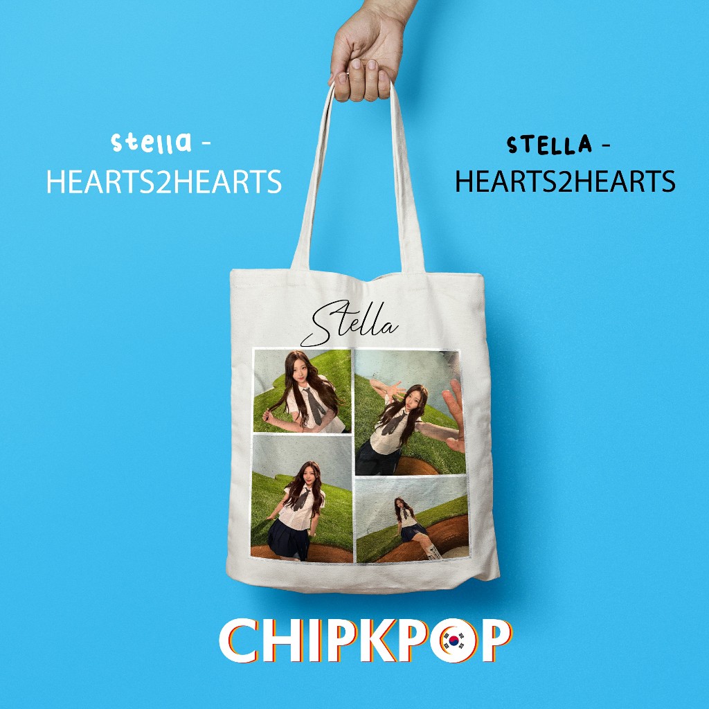 TOTEBAG [ชุดแพ็ค] STELLA H2H HEARTS2HEARTS I PC H2H I PHOTOCARD H2H I CARMEN I ALBUM H2H HEARTS TO H
