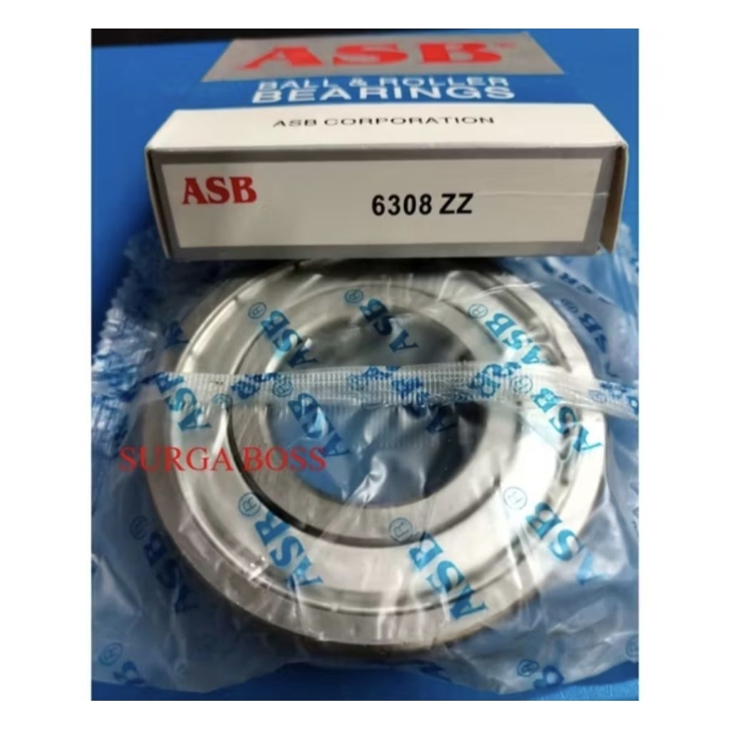 Original ASB ยี่ห้อ 6308 ZZ Bearing (ราคาต่อชิ้น)