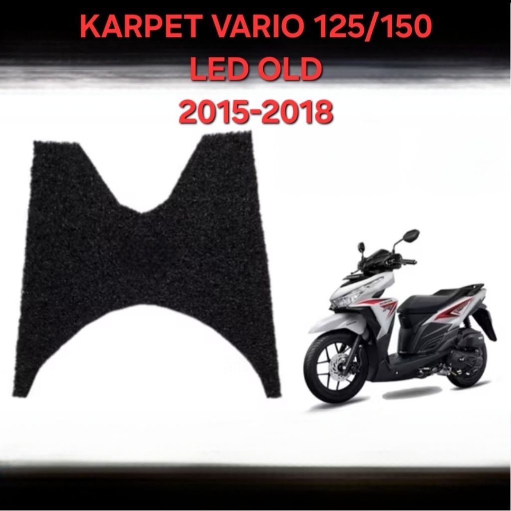 CARPET VARIO 125 150 LED OLD 2015-2018 THICK BIHUN NOODLES