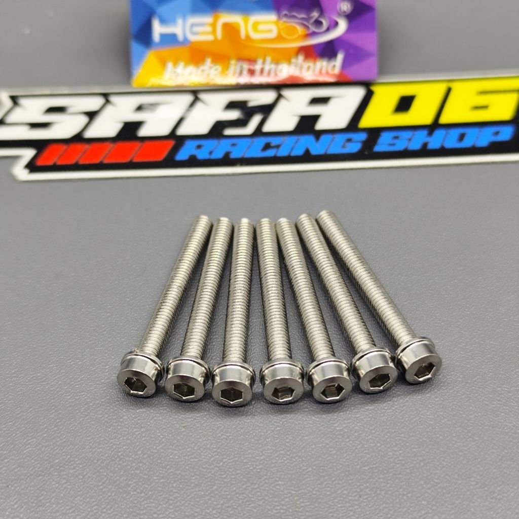 PROBOLT BOLT 6/M4 LENGTH 3.5 CM ORDINARY STAINLESS MODEL ORIGINAL HENG THAILAND