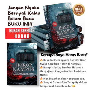 Buku Horor Kampus: 13 Kisah Hantu di Kampus dan Cerita-Cerita Seram Lainnya