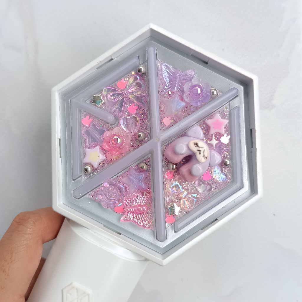 Deco Lightstick EXO eribong ver. 3 Special Edition Kkuru Jam ver Baekhyun Essence of Reverie โดย cho