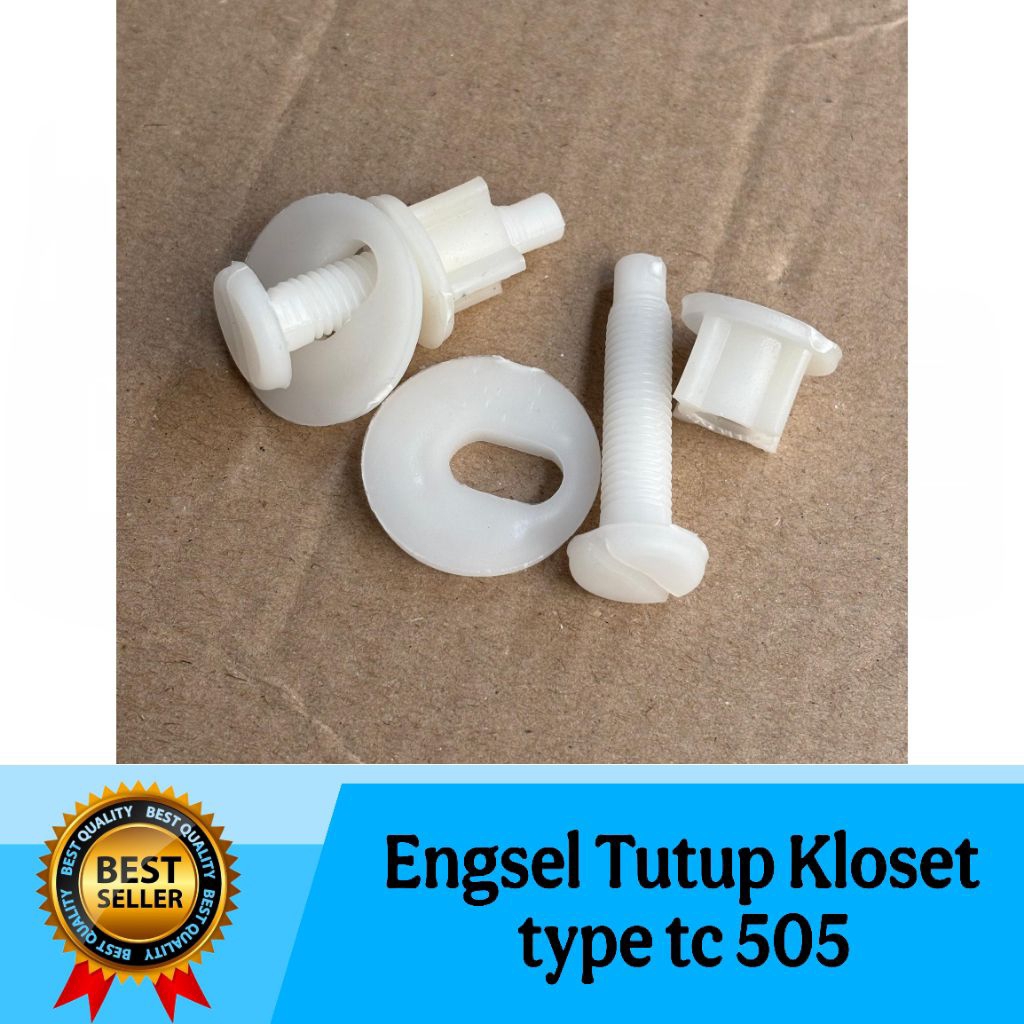 Toto tc 505 รุ่น สลักเกลียวบานพับที่นั่งชักโครก