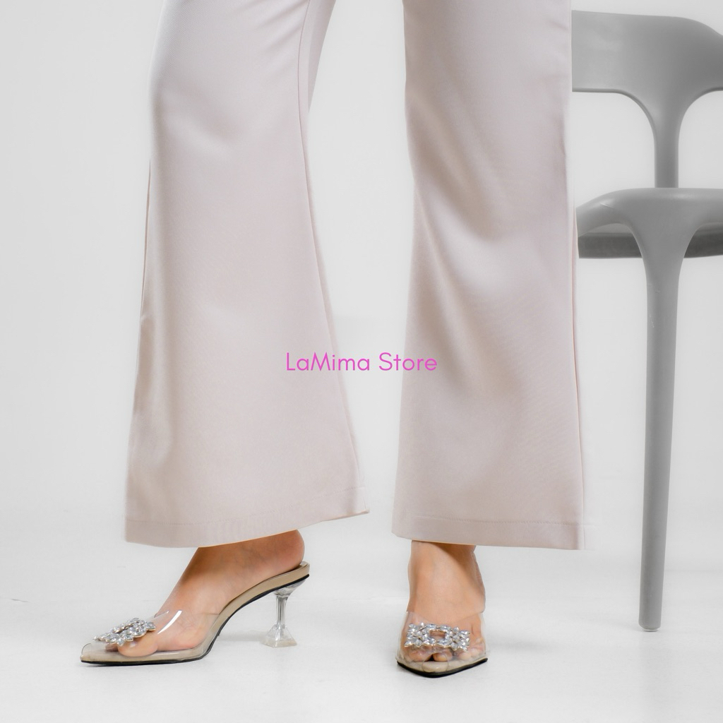 Gigi ~ Cutbray Highwaist Pants / กางเกง Cutbray Flare สําหรับผู้หญิง