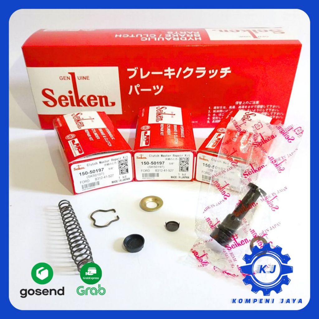 CM KIT SEAL MASTER UPPER CLUTCH FORD LASER ขนาด: 5/8" C/M KIT SK50197 SEIKEN REPAIR CLUTCH MASTER KI