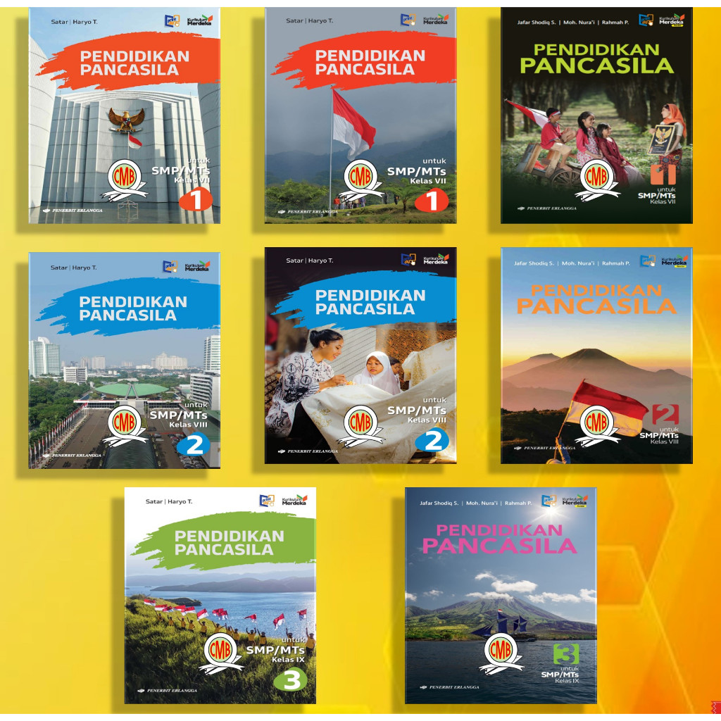 [Erlangga Publishing] PANACASILA EDUCATION GRADES 7, 8 & 9 INDEPENDENT CURRICULUM