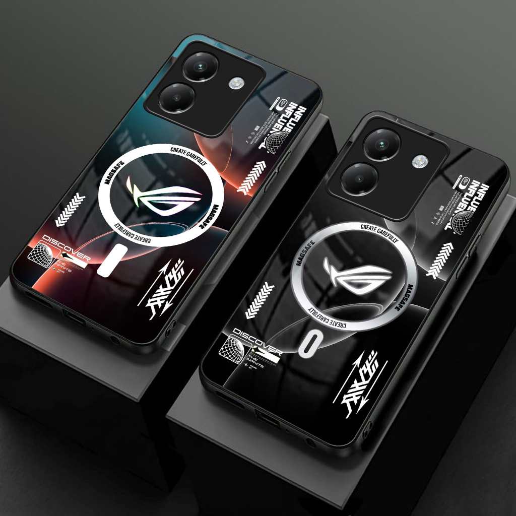 [56] Softcase Glass Poco M7 Pro - Glossy Casing Poco M7 Pro - Casing Kaca Poco M7 Pro