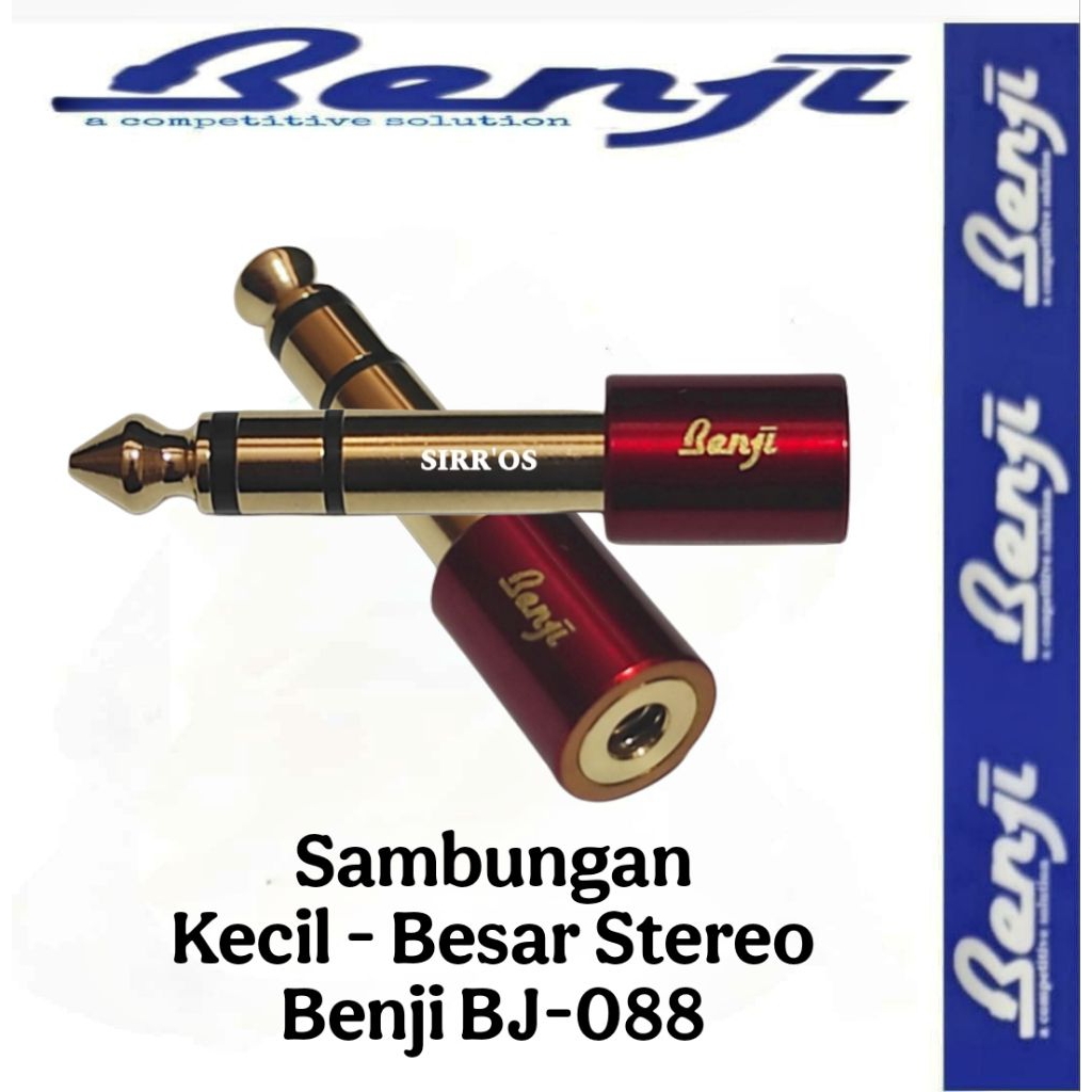 BENJI - การเชื่อมต่อขนาดเล็ก - สเตอริโอขนาดใหญ่ Benji BJ-088