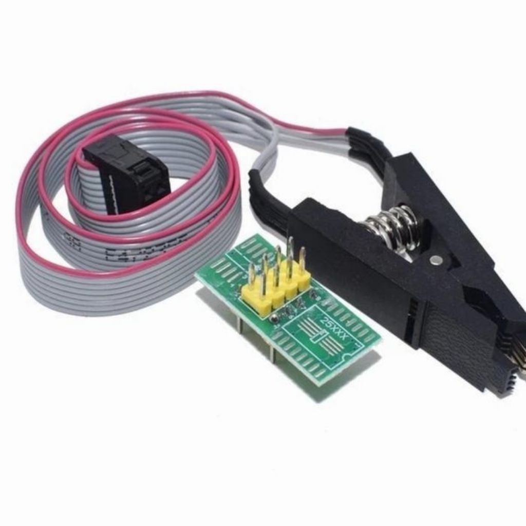 Mutiaradstore Ch341A Eeprom Flash Bios Usb Programmer Plus Test Clip Ic Ard Clamp