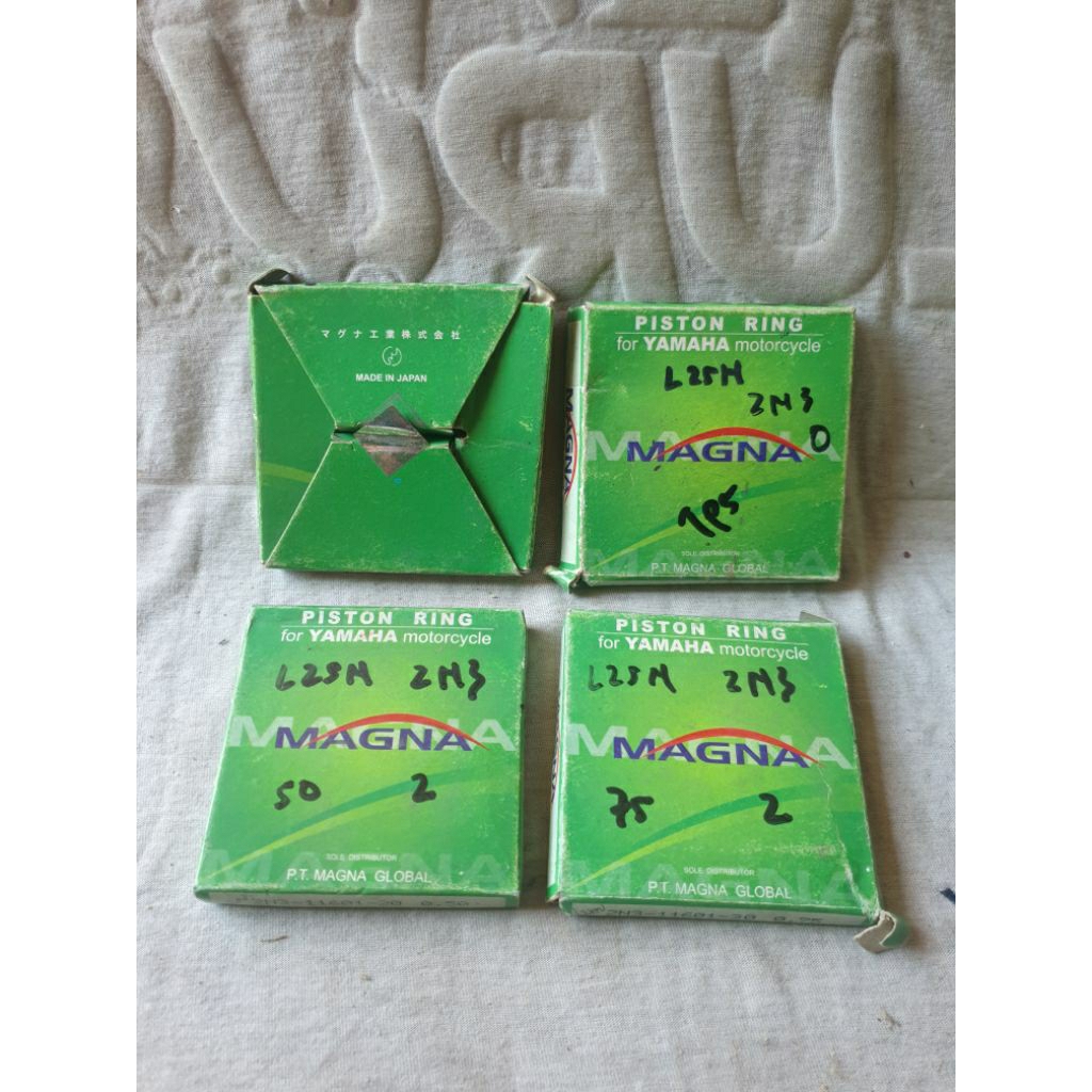 แหวนลูกสูบ Seher L2Sn L2Super L2G บาง 2N3 Os Oversize Zero Std 50 75 Magna หายาก