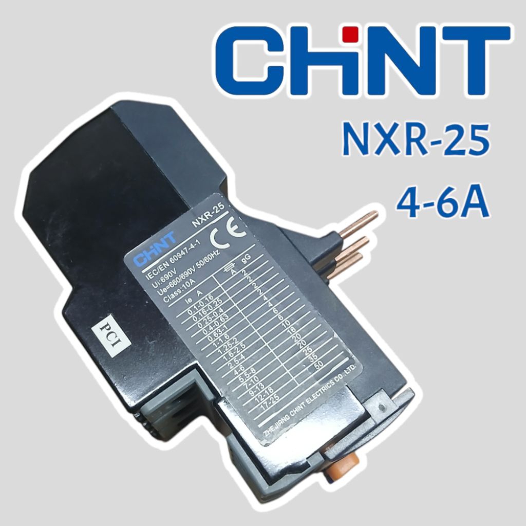 THERMAL OVERLOAD RELAY CHINT NXR-25 (4-6A) CHINT