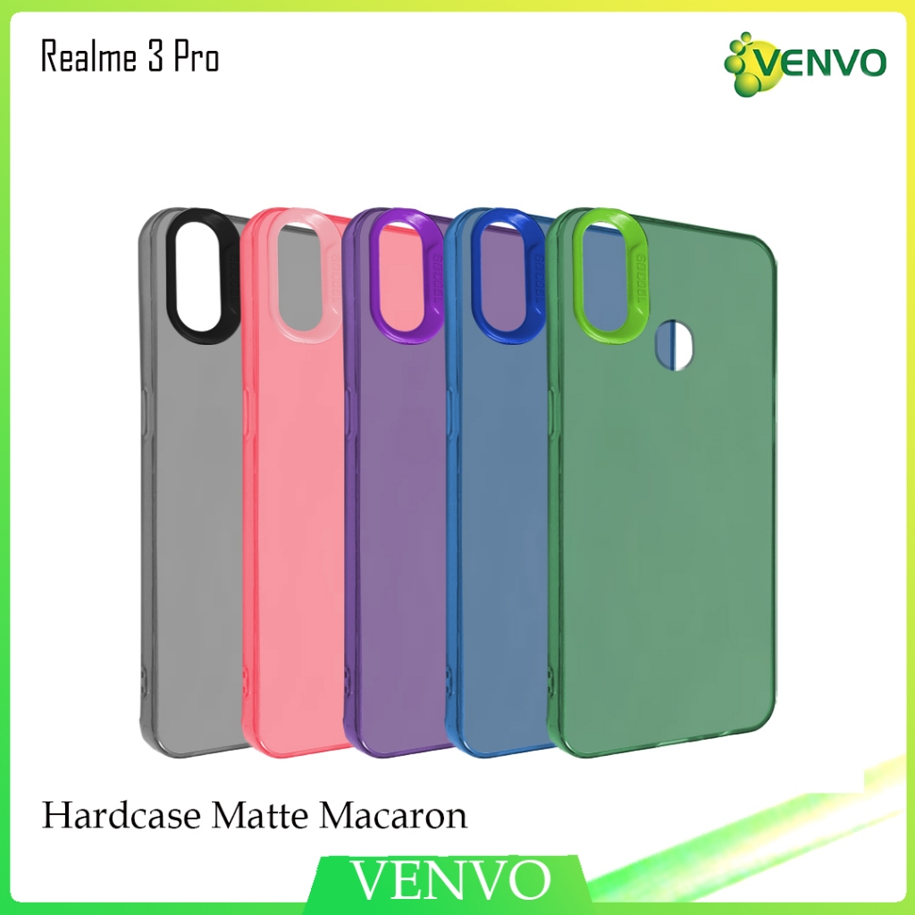VENVO - VV47 เคส Matte Macaron Realme 3 Pro Venvo อินโดนีเซีย