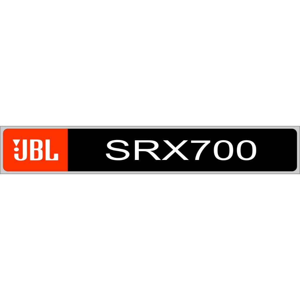 สติ๊กเกอร์หลังเสียง Jbl SRX700 / สติ๊กเกอร์ JBLSRX700