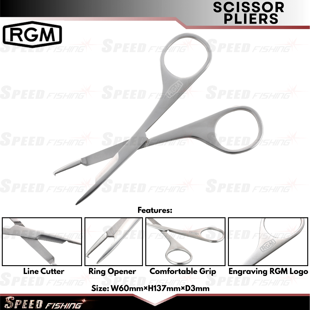 คีมกรรไกร RGM สแตนเลส