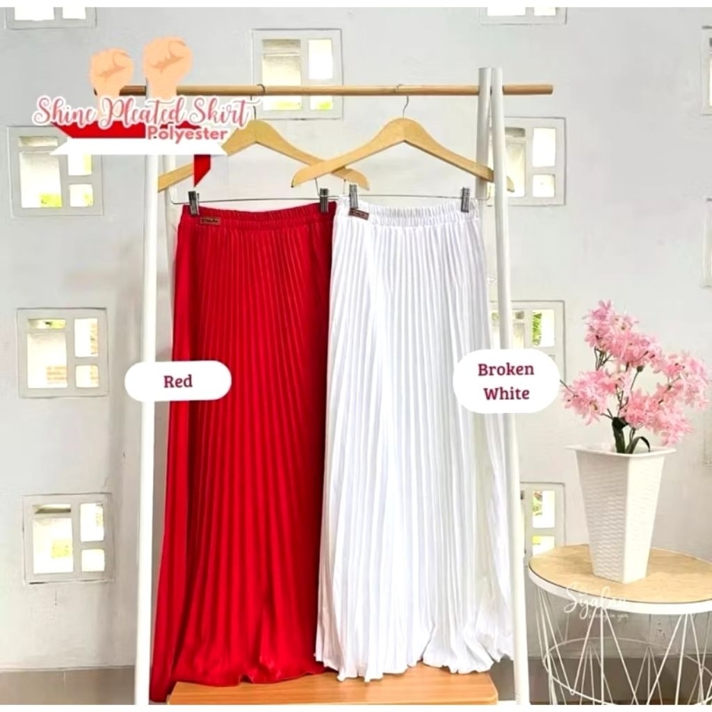 MERAH กระโปรงพลีทมาตรฐาน Mayung - Jumbo XXL สีสีแดงและสีขาวพิเศษสําหรับเครื่องแบบกิจกรรม 17 สิงหาคม | อินโดนีเซีย | ตรุษจีน ตรุษจีน | ตรุษจีน | คริสต์มาส | คริสต์มาส คริสต์มาส