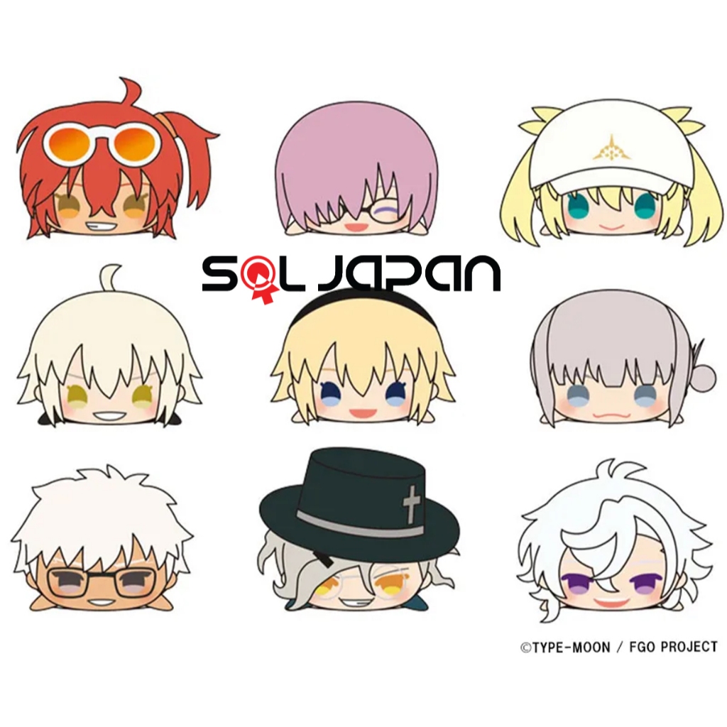 Fate Grand Order FGO Mochi Mochi Mascot ฤดูร้อน 1 Archer Caster Bersernger Avenger Pretender Master 
