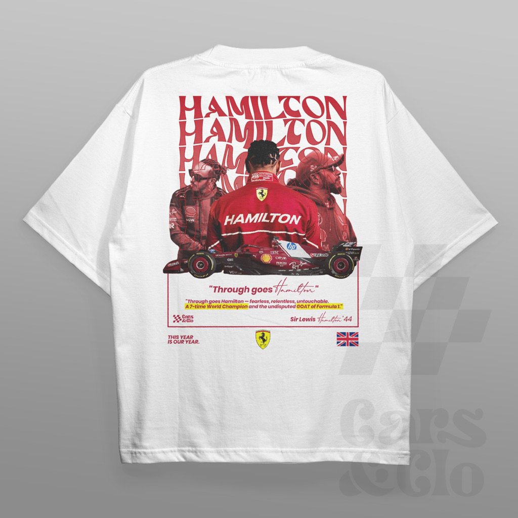 Cars and Clo - Oversize - เสื้อยืดทีม F1 2025