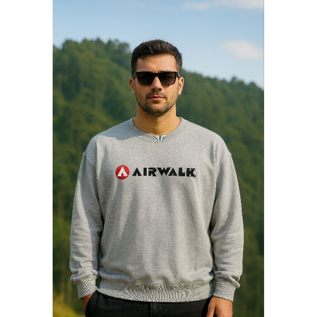 คอกลม / เสื้อสเวตเตอร์ A1RW4LK Size XL fit XXL (P72 x L62)