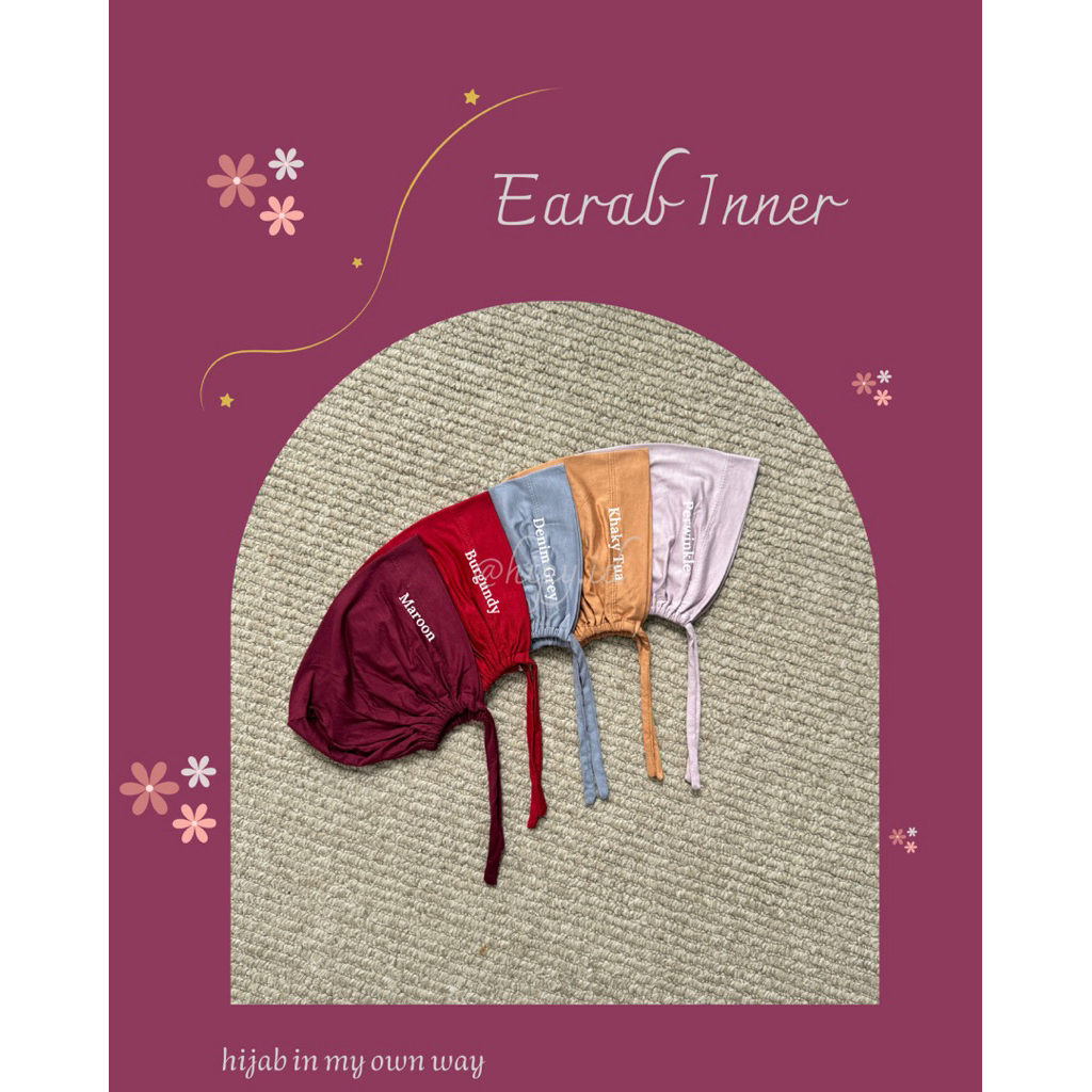 -hippy Earab ฮิญาบ | อินเนอร์ฮิญาบ | อินเนอร์ฮิญาบ