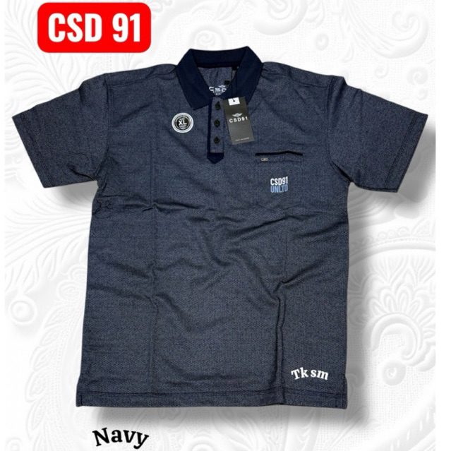 KATUN เสื้อคอปก/เสื้อยืดคอปก/เสื้อโปโล CSD 91 PREMIUM Distro Material 100% Cotton