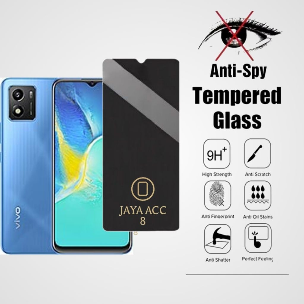 LAYARกระจกนิรภัยป้องกันสายลับVivo Y01 Y02 Y02 Y1 Y11 Y12 Y12 Y12 Y15 Y15 Y16 Y17 Y19 Y20 Y2O Y20 Y21