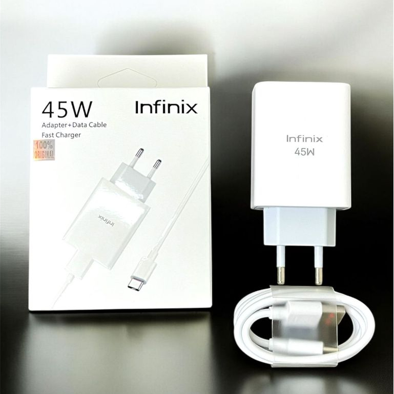 INFINIX USB TYPE C CHARGER 45W - 70W FAST CHARGING (ADAPTOR + TYPE C CABLE)