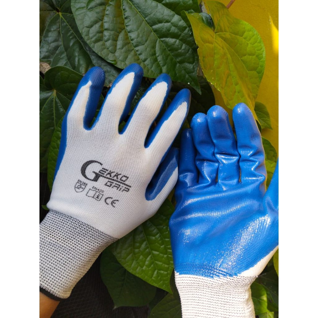 ถุงมือนิรภัย Gekko 12 คู่