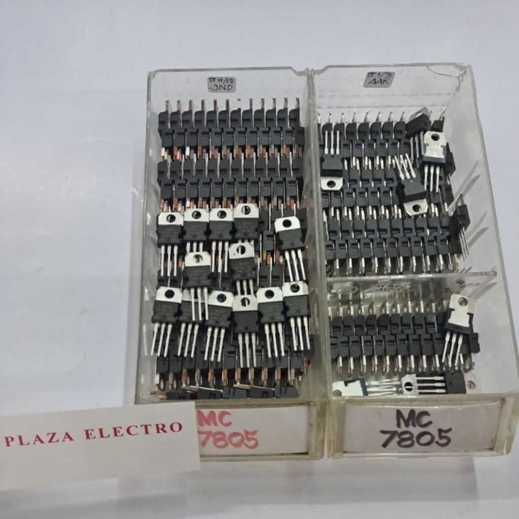 TR ทรานซิสเตอร์ L 7805 CV L7805 MC7805 ST IC ORIGINAL REGULATOR
