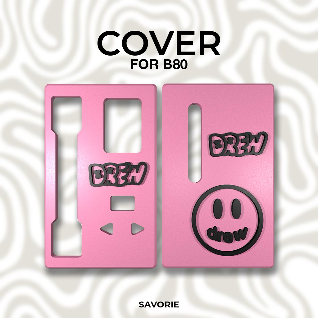 DREW PINK BLACK B8O CASE 3D PRINT MAGNETIC